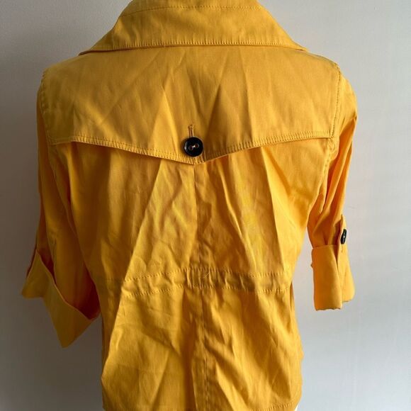 Yellow Raincoat, Size 10P, Ruby Rd. Petite - Picture 6 of 7